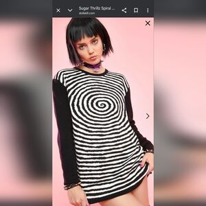 Sugar Thrillz Spiral Sweater